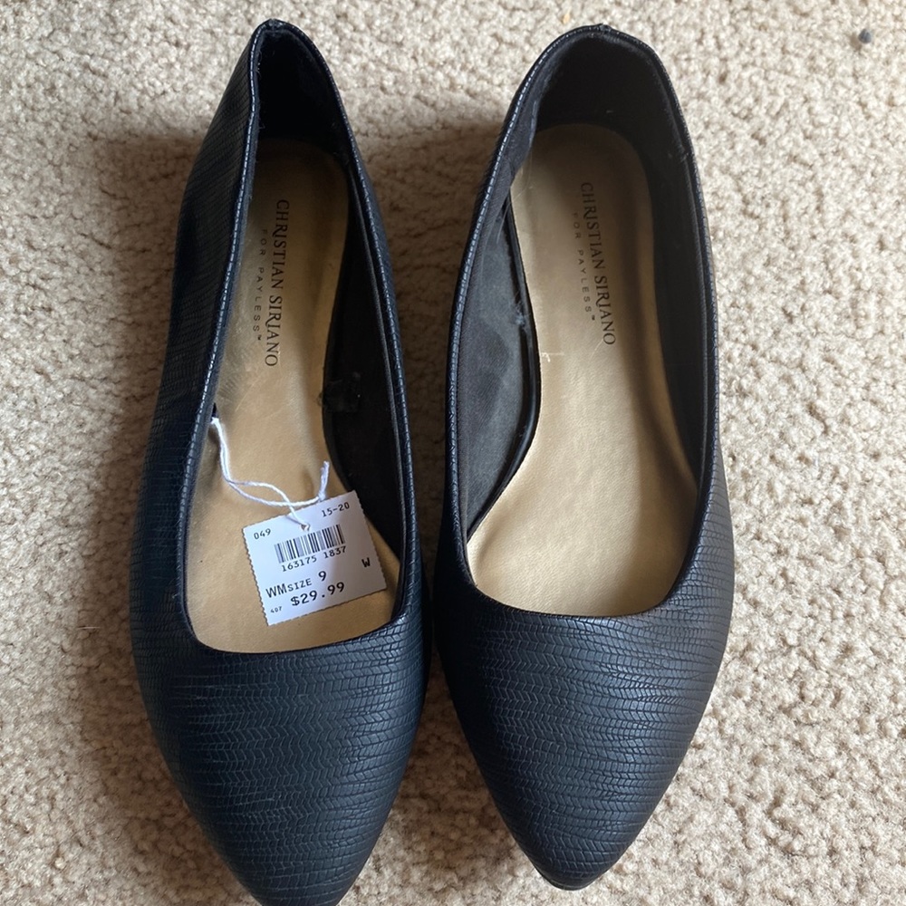 Black flats